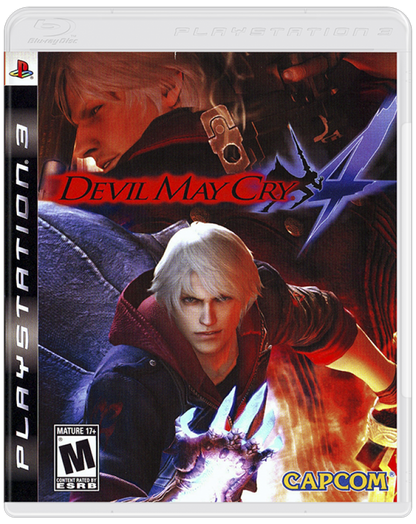 Devil May Cry 4 cover art for PlayStation 3 (PS3) video game