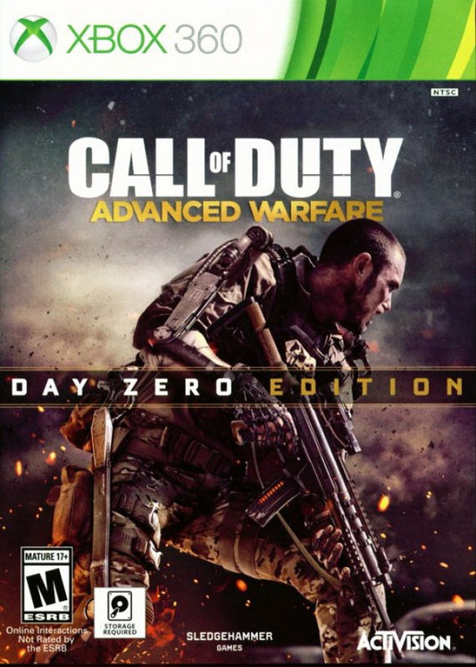 Call of Duty: Advanced Warfare [Day Zero Edition] cover art for Xbox 360 (X360) first-person shooter video game