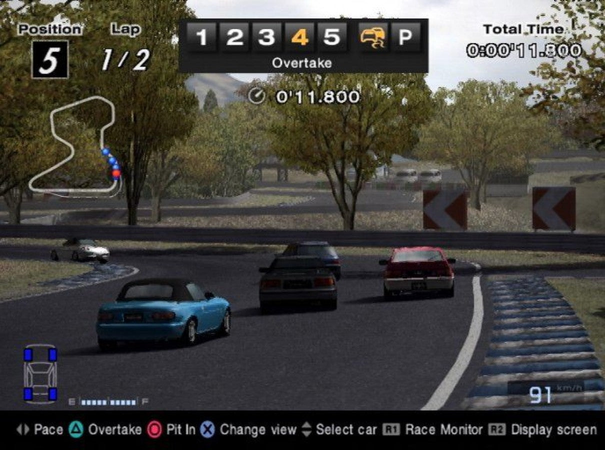 Gran Turismo 4 gameplay for PlayStation 2 (PS2) video game