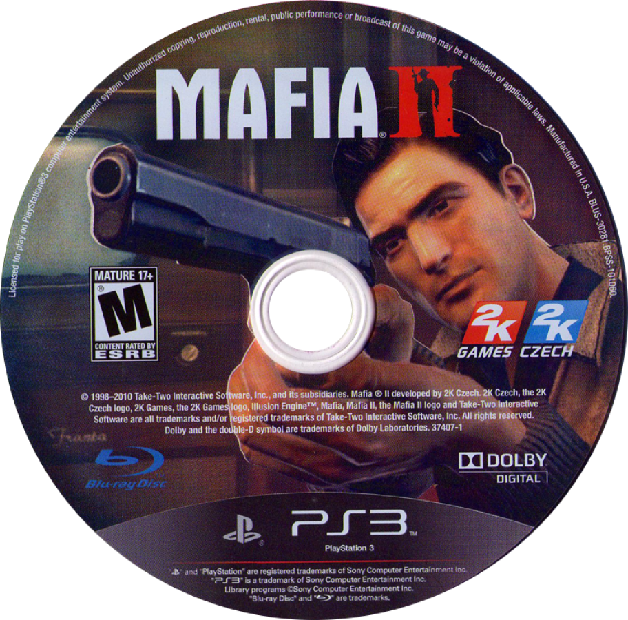 2K Power Pack Collection PlayStation 3 PS3 for retro video game enthusiasts featuring The Darkness II BioShock 2 and Mafia II with action shooter gameplay immersive storytelling first person and third person combat atmospheric worlds cinematic adventures and collectible gaming appeal disc  