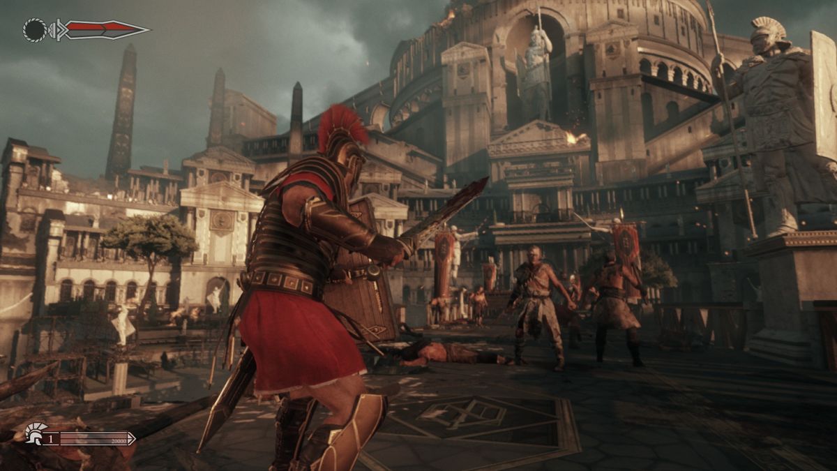 Ryse: Son of Rome – Xbox One (XONE) gameplay for action-adventure video game