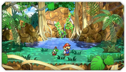 Paper Mario The Thousand-Year Door AES Import Nintendo Switch for role playing video game fans featuring turn based battles charming paper style graphics humorous storytelling puzzle solving colorful worlds memorable characters adventure gameplay import edition collectible gaming appeal gameplay 