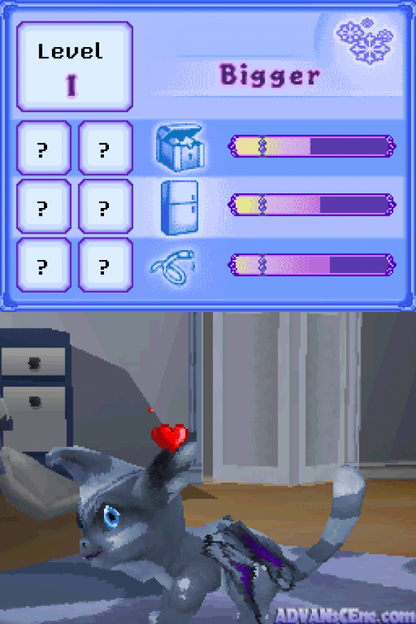 Petz: Fantasy: Moonlight Magic gameplay for Nintendo DS (DS) fantasy pet simulation video game