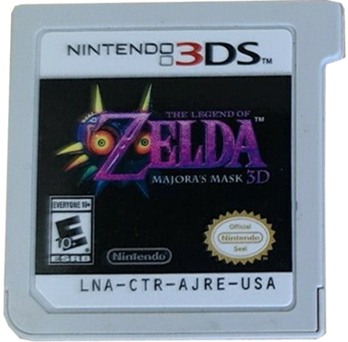 The Legend of Zelda Majora's Mask 3D Nintendo Selects Nintendo 3DS 3DS for action adventure video game fans featuring Link time travel mask transformations Termina exploration dungeons puzzles boss battles collectible items side quests and classic Nintendo 3DS gameplay collectible gaming appeal game cartridge