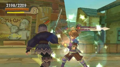 Radiata Stories – PlayStation 2 (PS2) video game gameplay, action role-playing game.