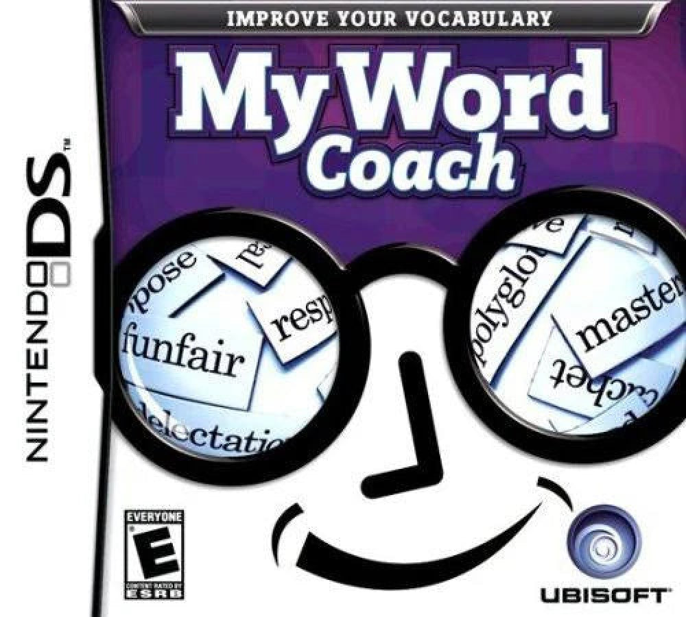 My Word Coach cover art for Nintendo DS (DS) video game