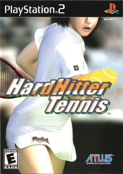 Hard Hitter Tennis cover art for Playstation 2 (PS2) video game