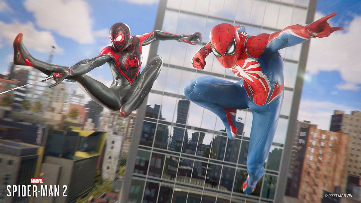 Marvel’s Spider-Man 2 gameplay for PlayStation 5 (PS5) action adventure video game