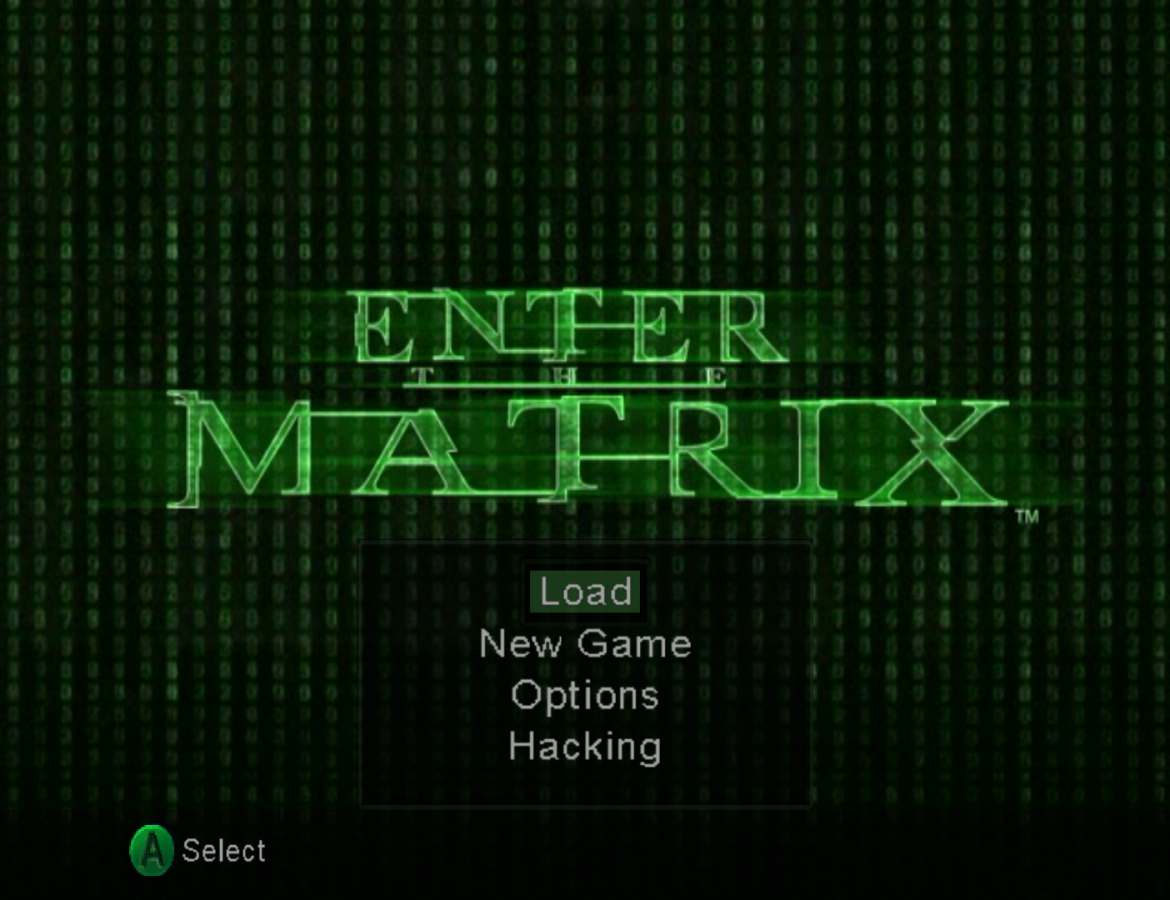 Enter the Matrix Player’s Choice edition game for the Nintendo GameCube featuring action adventure gameplay with martial arts combat gunplay and hacking segments alongside a story that ties into The Matrix Reloaded with cinematic sequences and dual character perspectives gameplay 