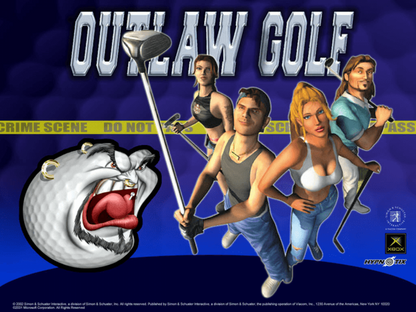 Outlaw Golf gameplay for Xbox (XBOX) video game