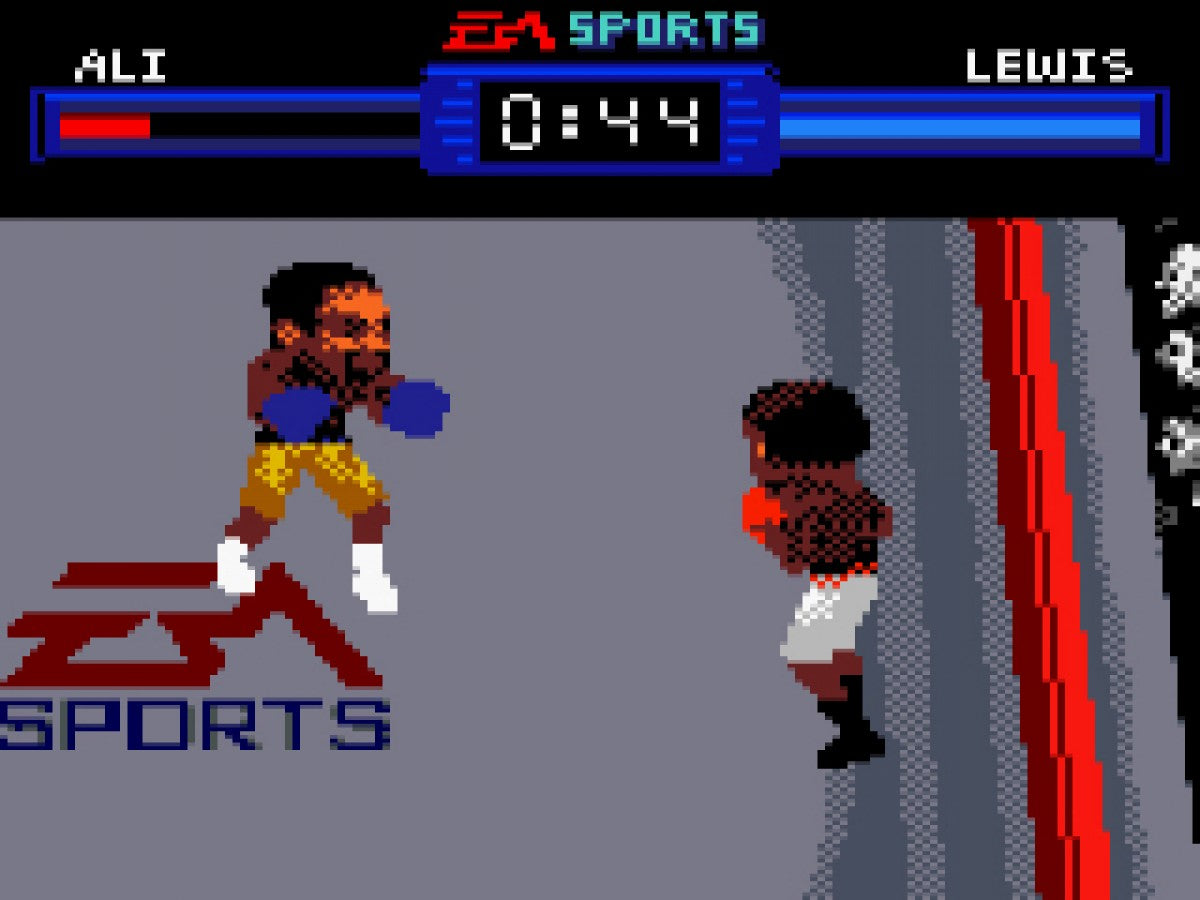 Knockout Kings Game Boy Color boxing sports video game licensed real boxers punch combinations haymakers EA Sports original Game Boy Color sports title gameplay screenshot
