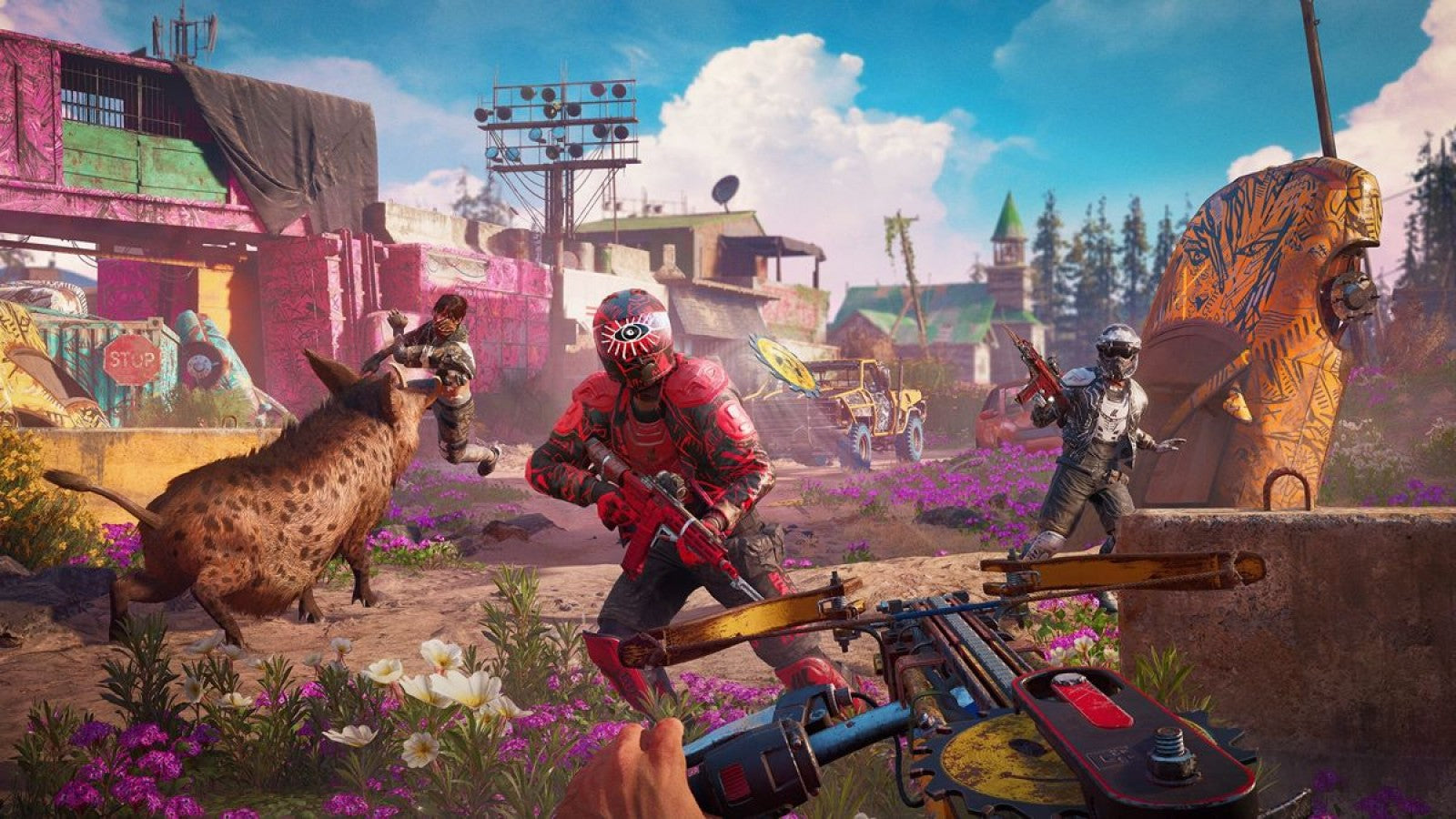 Far Cry: New Dawn – PlayStation 4 (PS4) video game gameplay, open-world shooter by Ubisoft