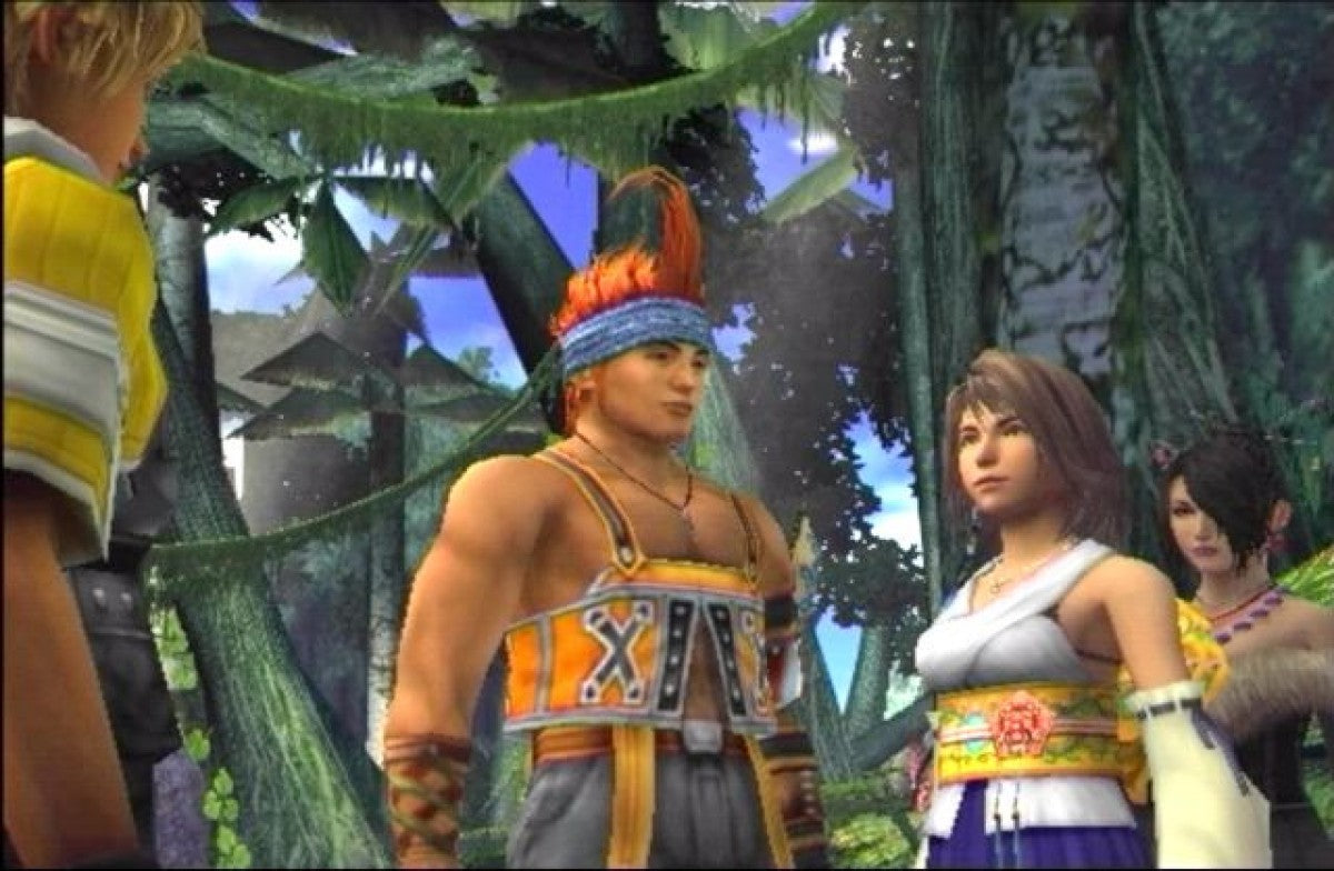 Final Fantasy X [Greatest Hits] gameplay for PlayStation 2 (PS2) fantasy role-playing adventure video game