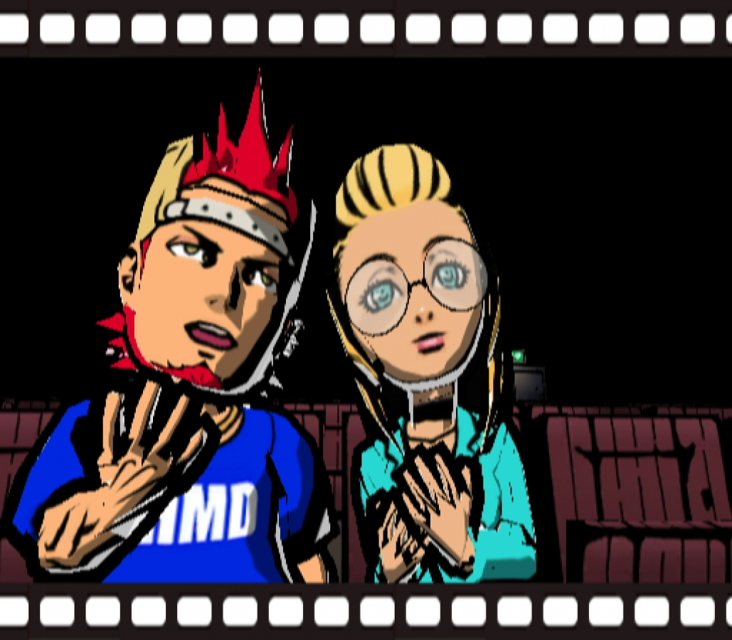 Viewtiful Joe gameplay for Nintendo GameCube (GC) side-scrolling action beat 'em up video game