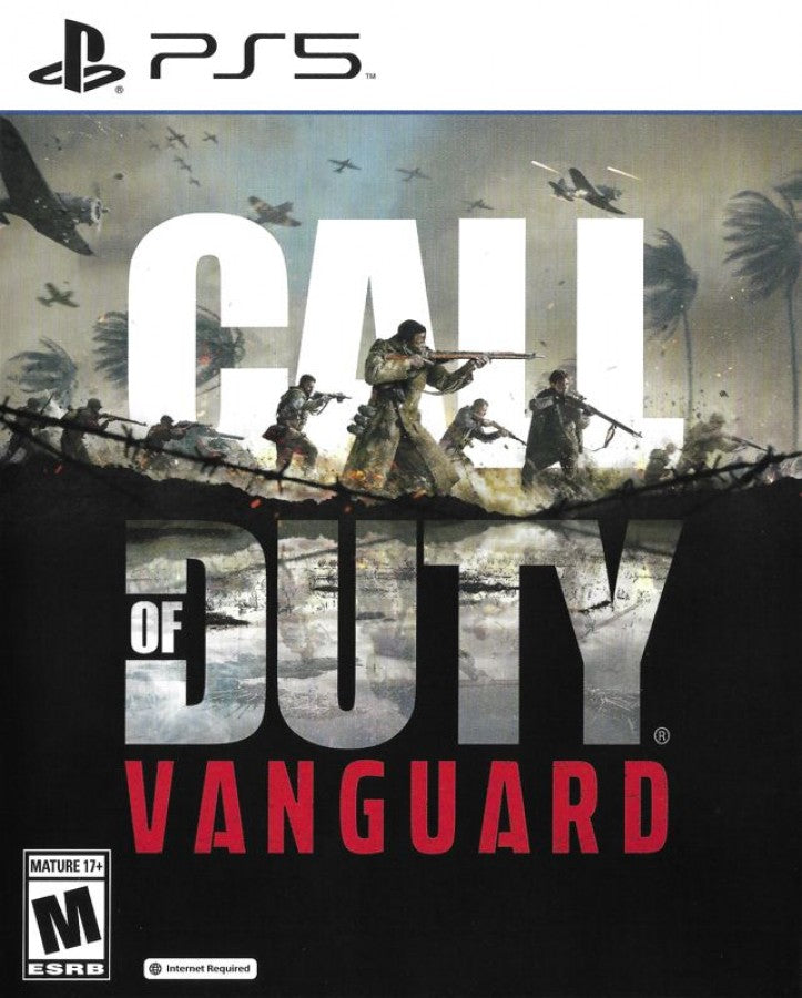 Call of Duty: Vanguard cover art for PlayStation 5 (PS5) first-person shooter video game
