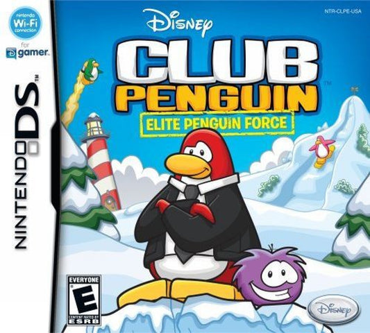 Club Penguin: Elite Penguin Force cover art for Nintendo DS (DS) video game