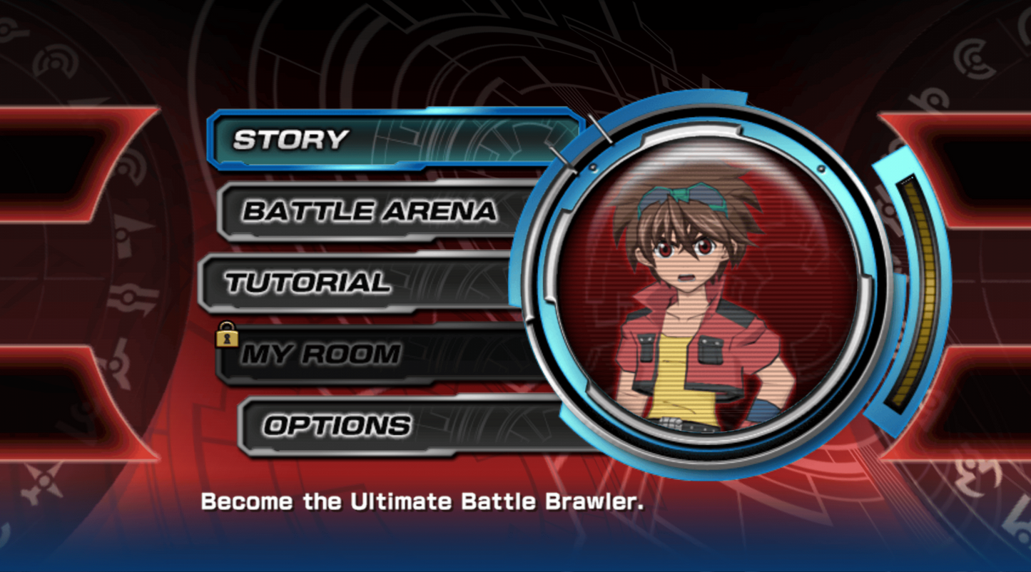 Bakugan: Battle Brawlers gameplay art for Nintendo Wii (Wii) video game 