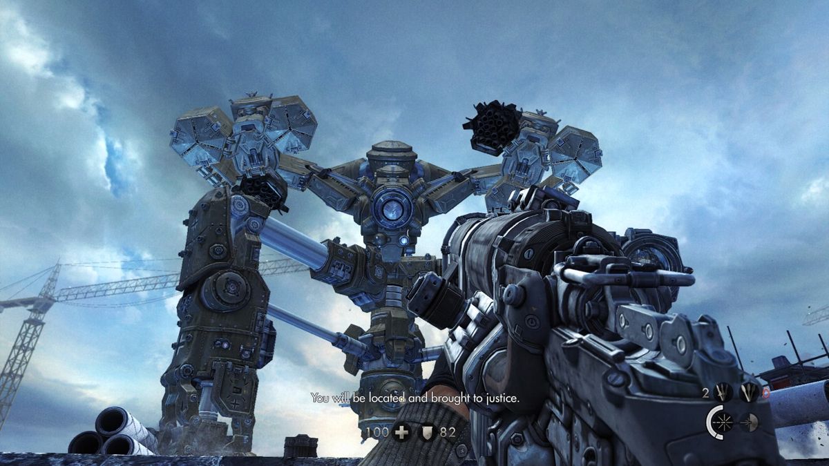 Wolfenstein: The New Order gameplay for PlayStation 3 (PS3) video game