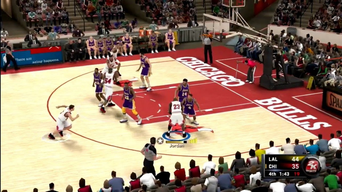 NBA 2K11 gameplay for PlayStation 3 PS3 video game