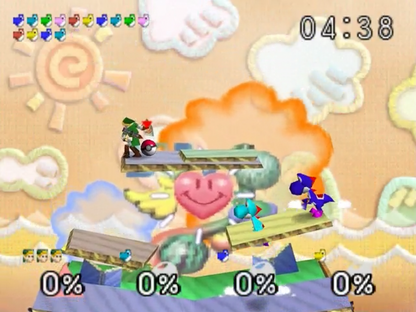 Super Smash Bros. gameplay for Nintendo 64 (N64) video game
