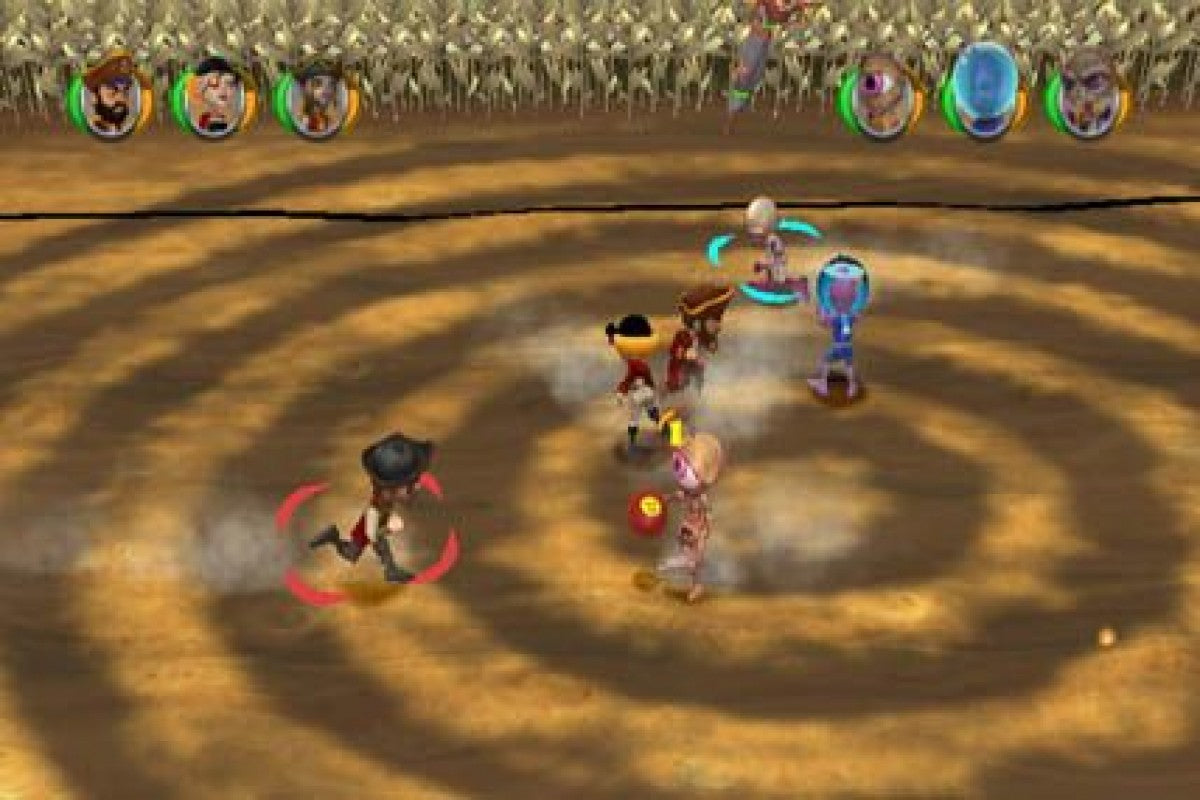 Pirates vs. Ninjas Dodgeball – Nintendo Wii (Wii) arcade dodgeball action sports video game gameplay