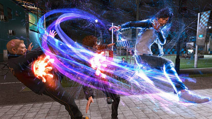Lost Judgment for PlayStation 4 action adventure detective game set in Kamurocho and Yokohama featuring investigation mechanics brawler combat side cases and story driven gameplay