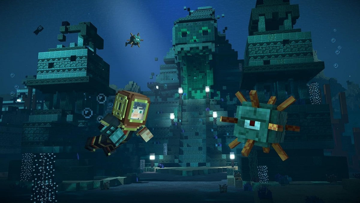 Minecraft: Story Mode – Season Two gameplay for Xbox One (XONE) action-adventure video game