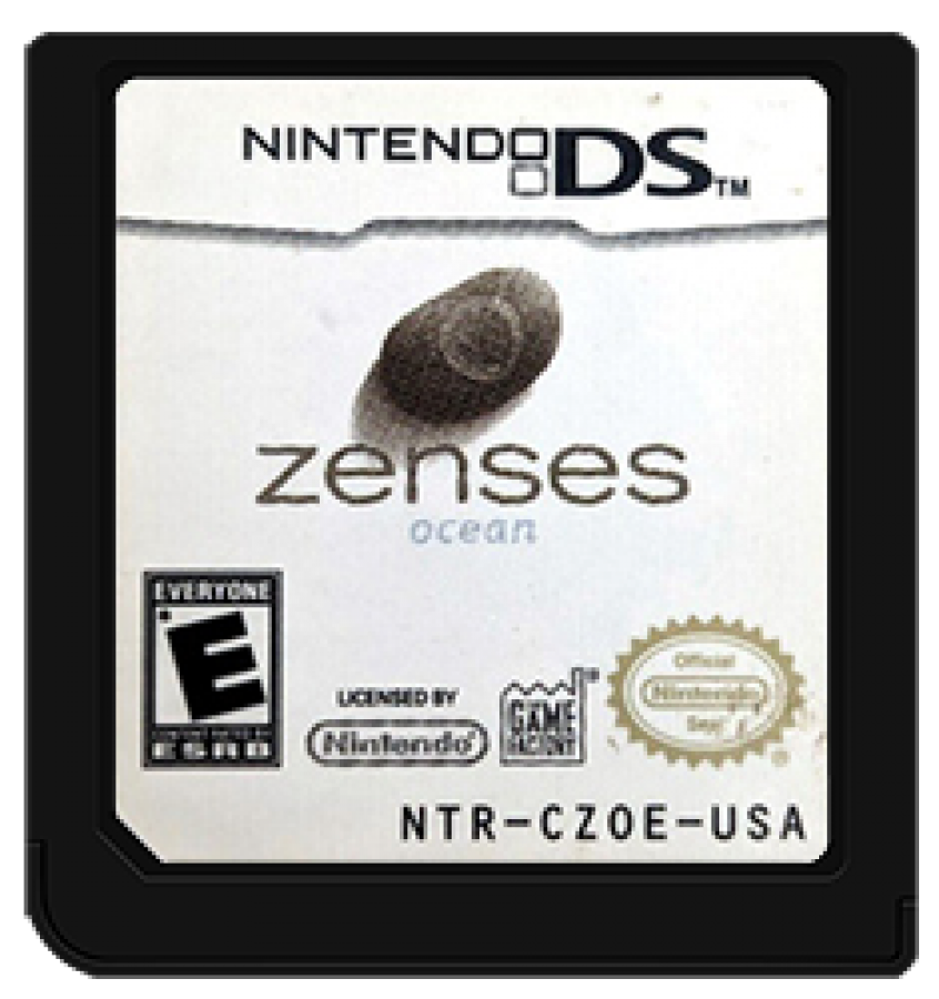 Zenses: Ocean cartridge for Nintendo DS (DS) puzzle relaxation video game