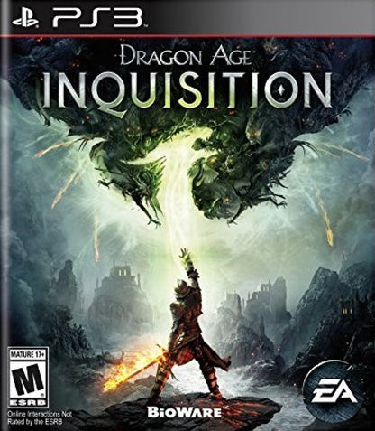 Dragon Age Inquisition PS3 fantasy RPG game for PlayStation 3 cover art