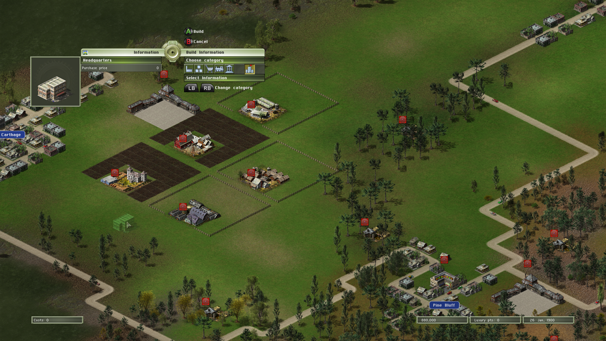 Industry Giant 2 gameplay for Xbox One (XONE) business management and economic simulation video game