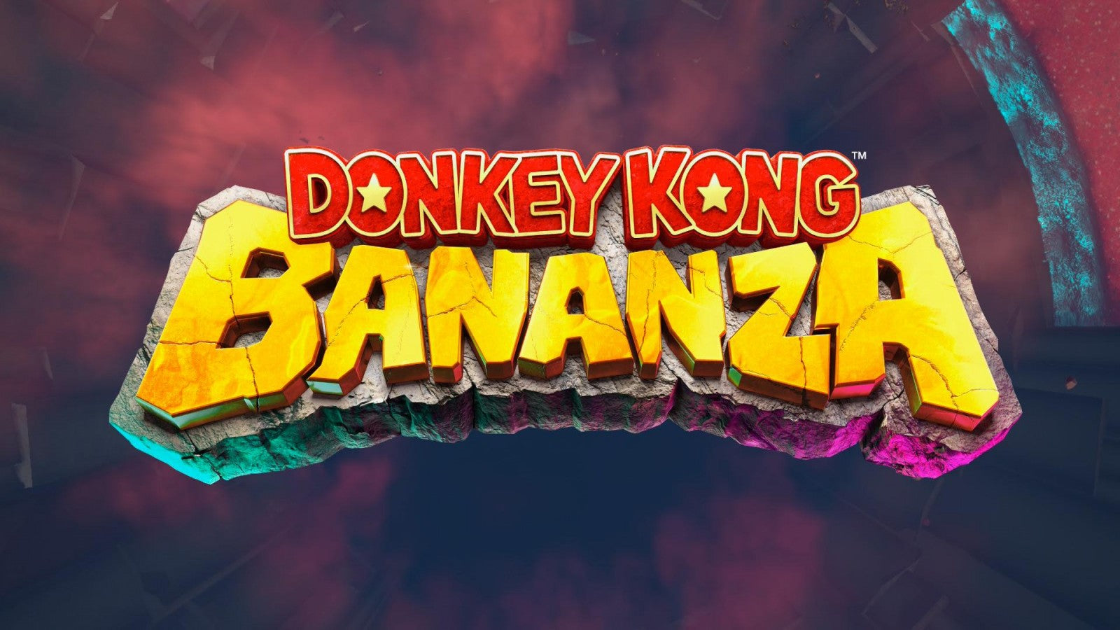 Donkey Kong Bananza – Nintendo Switch 2 (NS2) title screen art for video game for NS2