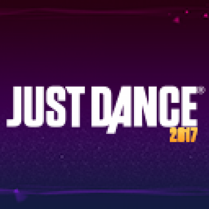 Just Dance 2017 console icon art for Nintendo Wii U (WiiU) video game 