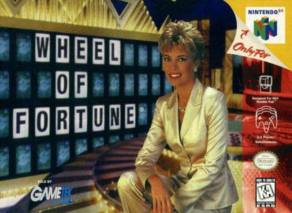 Wheel of Fortune cover art for Nintendo 64 (N64) video game