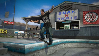 Tony Hawk's Project 8 – PlayStation 2 (PS2) video game gameplay, skateboarding sports action.