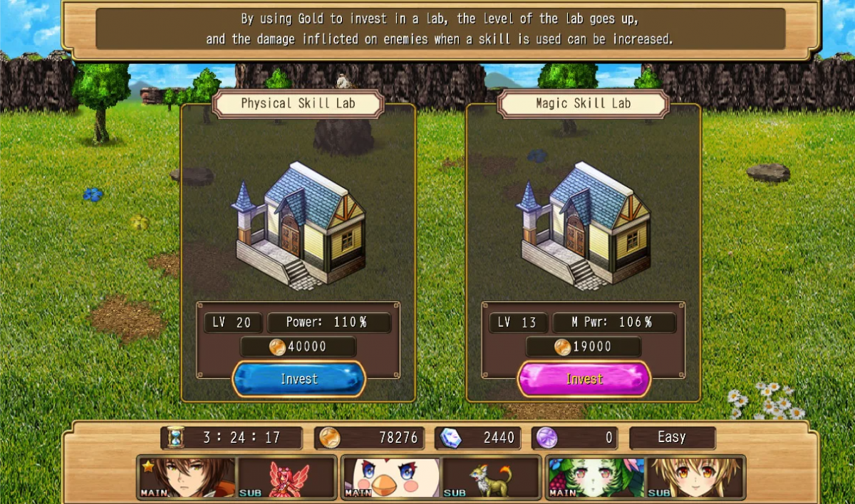 Wizards of Brandel Limited Run #401 for PlayStation 4, gameplay for a fantasy role-playing video game with turn-based battles, dungeon exploration, party-based combat, and classic JRPG gameplay
