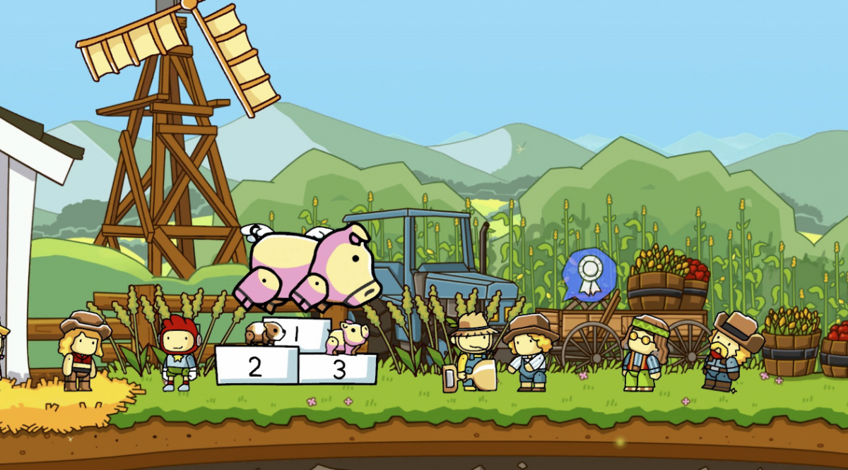 Scribblenauts Mega Pack – Xbox One (XONE) gameplay for action-puzzle adventure video game