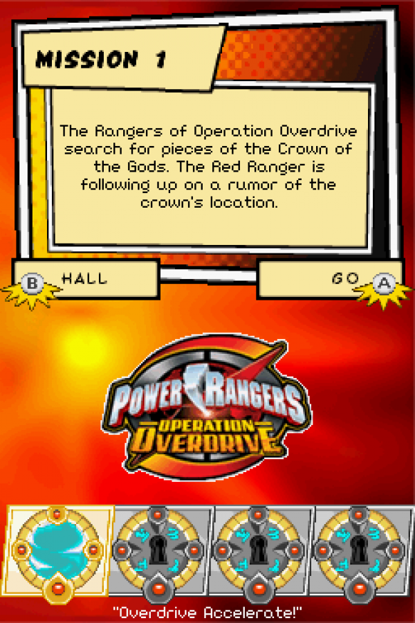 Power Rangers: Samurai gameplay for Nintendo DS (DS) action adventure video game