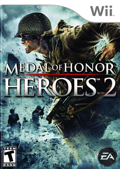 Medal of Honor: Heroes 2 cover art for Nintendo Wii (Wii) video game