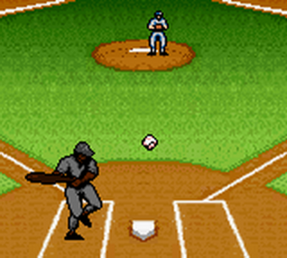 Ken Griffey Jr.'s Slugfest Game Boy Color GBC for baseball sports video game fans featuring Major League Baseball action Ken Griffey Jr gameplay batting pitching fielding base running home runs and fast paced portable baseball gameplay collectible gaming appeal gameplay