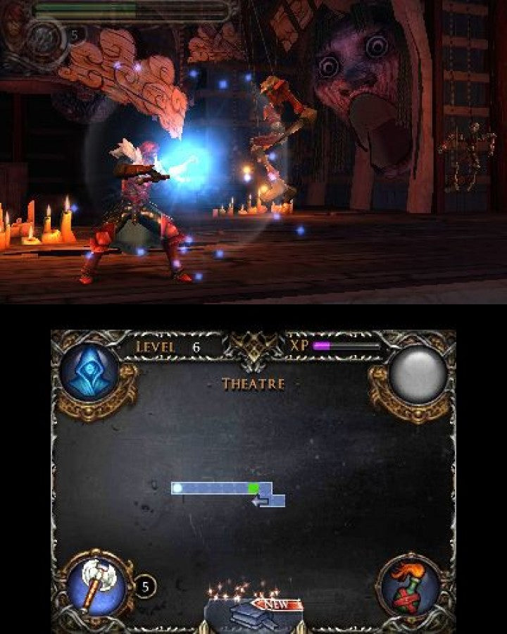 Castlevania: Mirror of Fate gameplay for Nintendo 3DS (3DS) action adventure video game