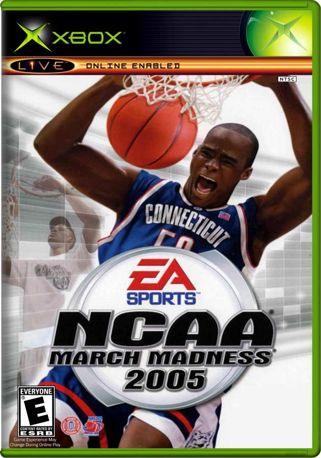 NCAA March Madness – Xbox (XBOX) Front Cover Box Art for this Xbox Video Game