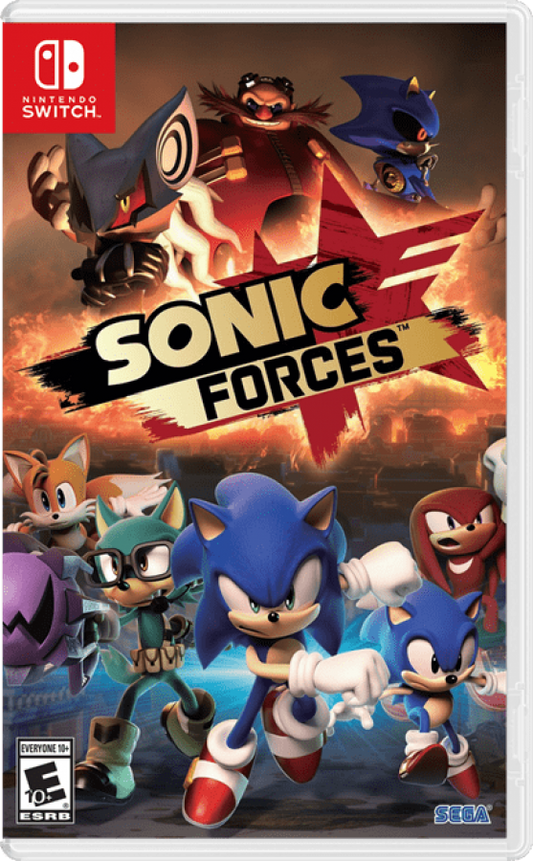 Sonic Forces cover art for Nintendo Switch (NS) video game