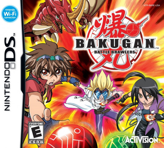 Bakugan Battle Brawlers cover art for Nintendo DS (DS) video game