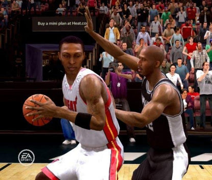NBA Live 09 – PlayStation 2 (PS2) basketball sports video game gameplay