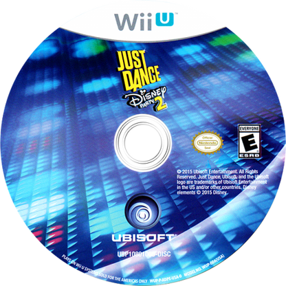 Just Dance: Disney Party 2 disc art for Nintendo Wii U (WiiU) video game