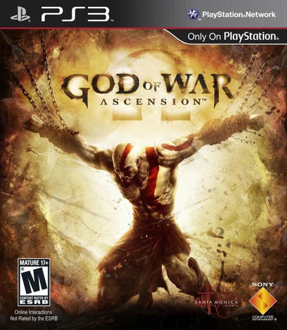 God of War: Ascension cover art for PlayStation 3 (PS3) video game