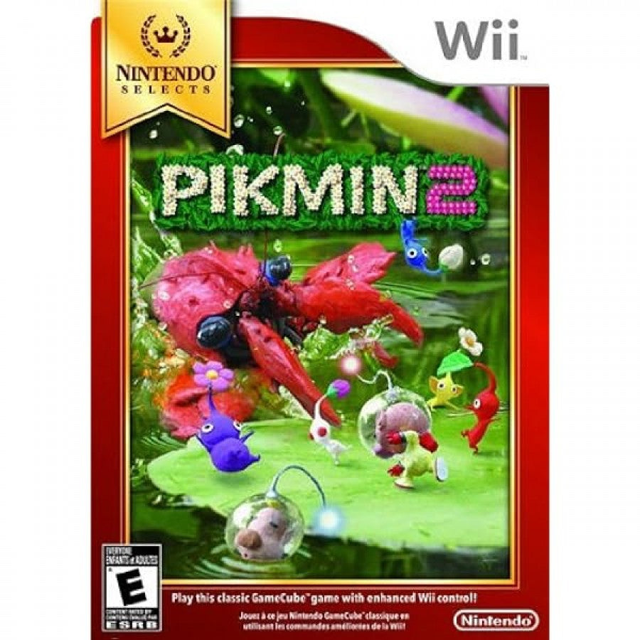 Pikmin 2 [Nintendo Selects] cover art for Nintendo Wii (Wii) video game