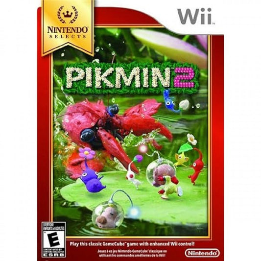 Pikmin 2 [Nintendo Selects] cover art for Nintendo Wii (Wii) video game