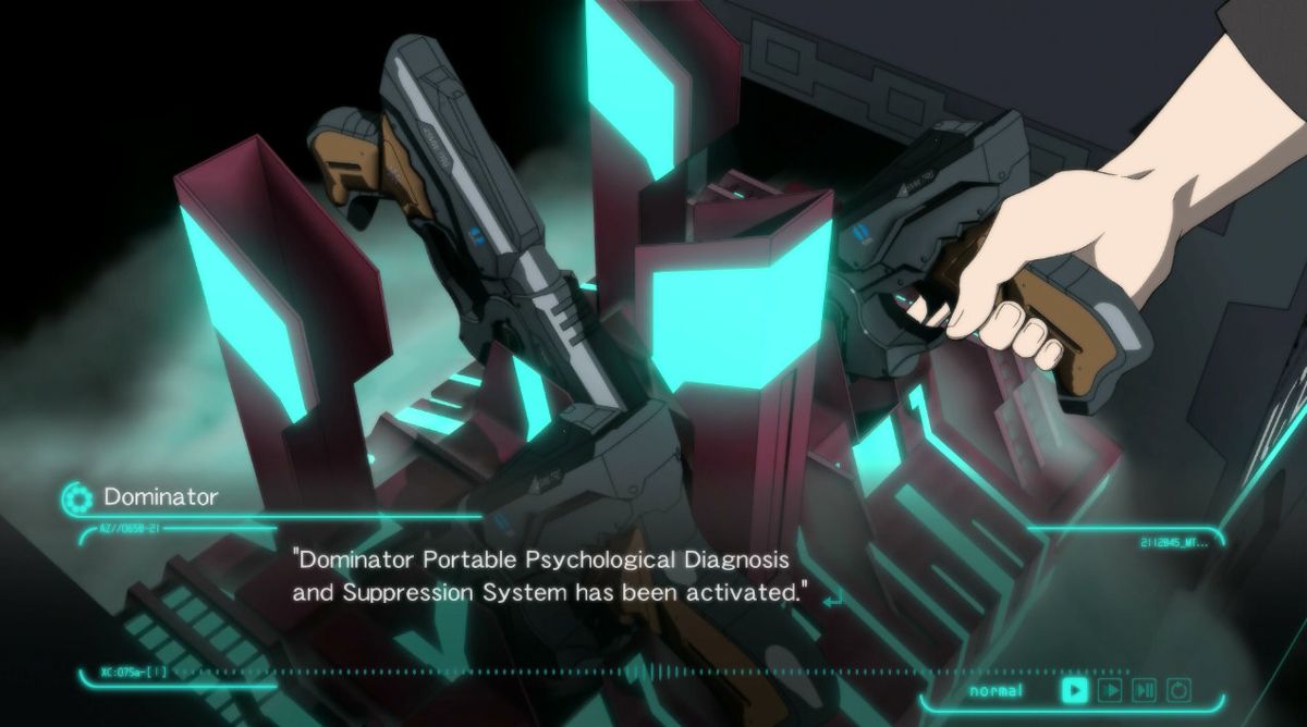 Psycho-Pass: Mandatory Happiness – PlayStation 4 (PS4) video game gameplay, visual novel adventure