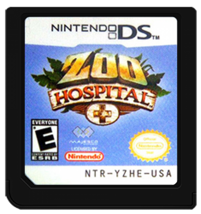 Zoo Hospital cartridge art for Nintendo DS (DS) video game